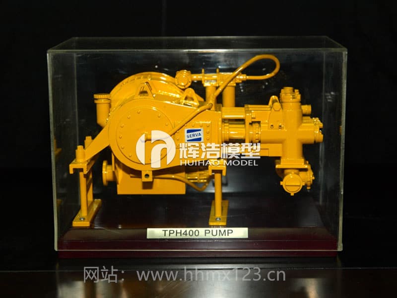 TP400柱塞泵礼品模型（机械黄）-四机赛瓦.jpg
