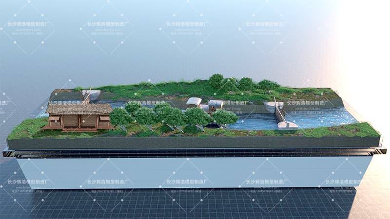 古灵渠水闸沙盘模型透视效果图.jpg
