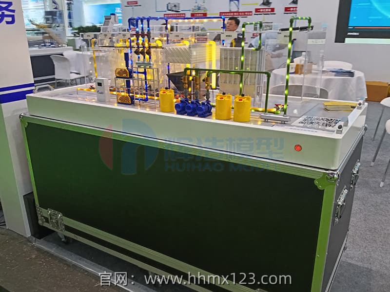 这款AAO-MBR污水处理模型，让工艺展示不再难！